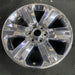 20" FORD F150 PICKUP 18-20 20x8.5, 6 spoke, chrome Original OEM Wheel Rim - Side Profile