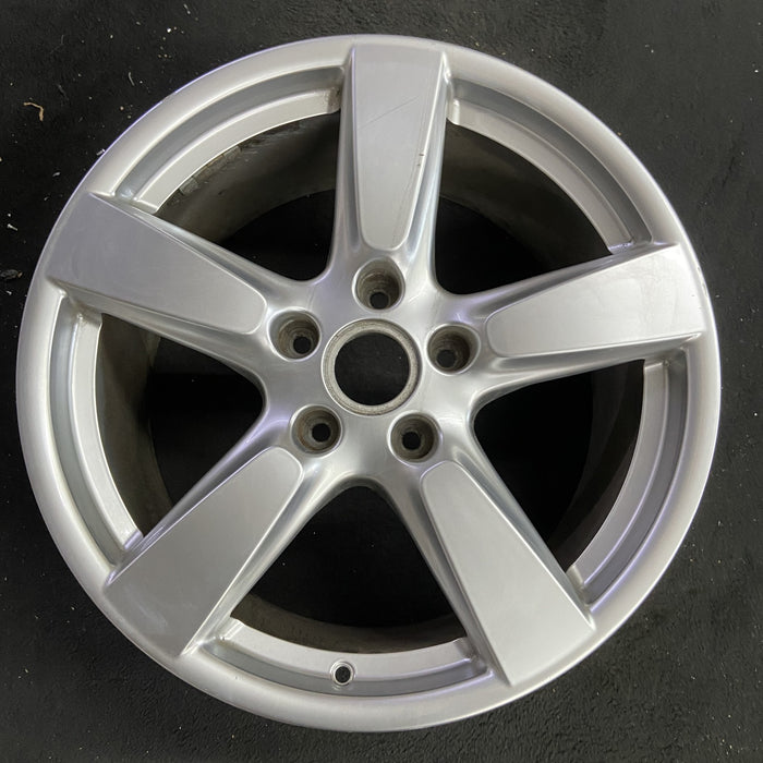 19" PORSCHE CAYMAN 14-16 19x9.5 Original OEM Wheel Rim - Angle View