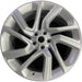 21" RANGE ROVER SPORT 18-22 21x9.5 , 5 spoke , silver Original OEM Wheel Rim - Front View