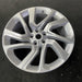 21" RANGE ROVER SPORT 18-22 21x9.5 , 5 spoke , silver Original OEM Wheel Rim - Close-Up Detail