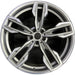 21" BMW X3 23 21x9.5 alloy rear 5 spoke Original OEM Wheel Rim - Front View
