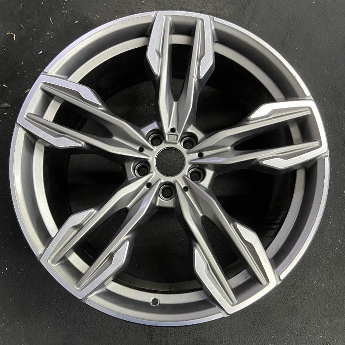 21" BMW X3 23 21x9.5 alloy rear 5 spoke Original OEM Wheel Rim - Additional View