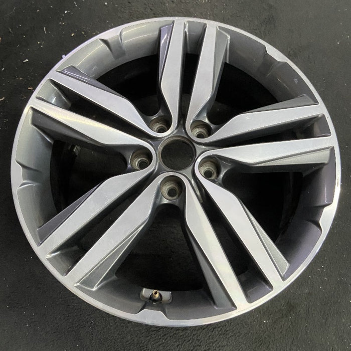 18" SOUL 14 alloy 18x7.5 5 split spoke Original OEM Wheel Rim - View 7