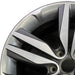 18" SOUL 14 alloy 18x7.5 5 split spoke Original OEM Wheel Rim - Angle View