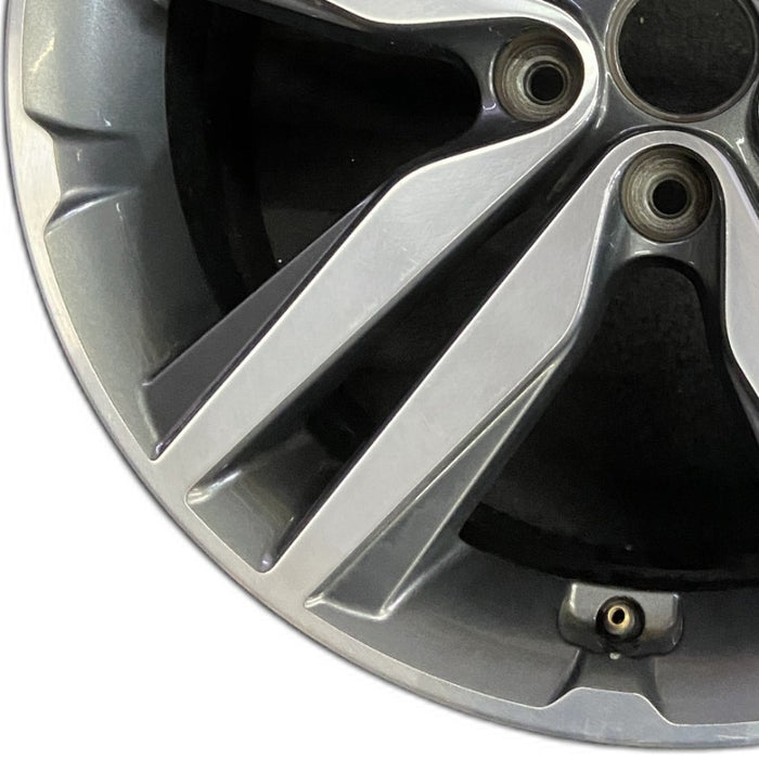 18" SOUL 14 alloy 18x7.5 5 split spoke Original OEM Wheel Rim - Back View