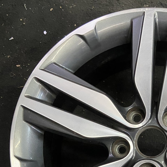 18" SOUL 14 alloy 18x7.5 5 split spoke Original OEM Wheel Rim - Side Profile