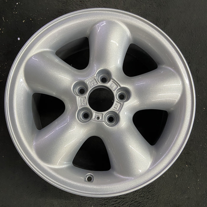 16" CATERA 97-99 16x7 , 5 spoke Original OEM Wheel Rim - Angle View