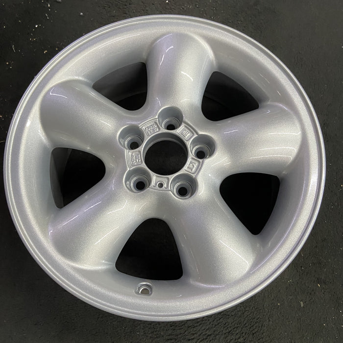 16" CATERA 97-99 16x7 , 5 spoke Original OEM Wheel Rim - Side Profile