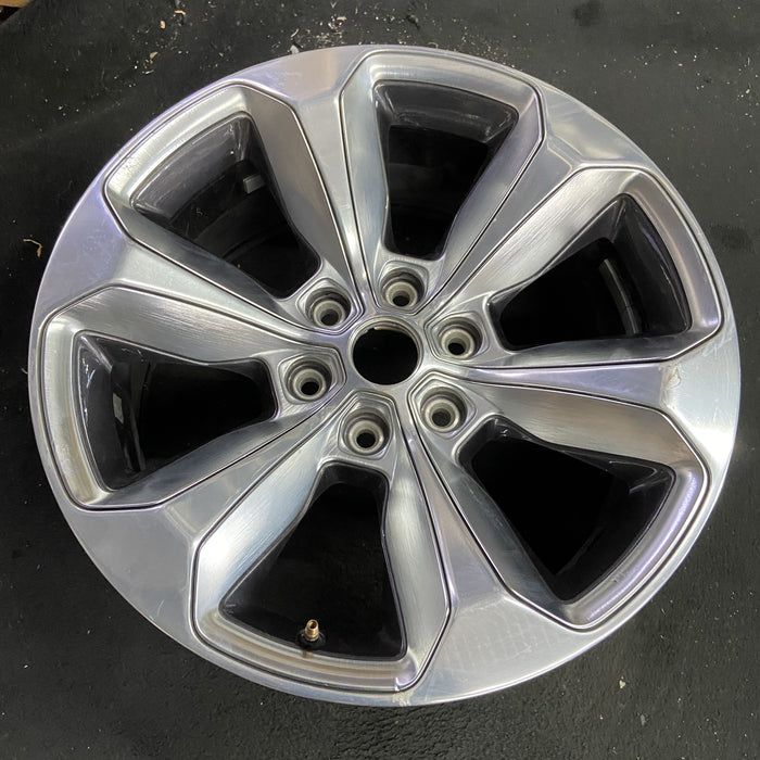 20" DODGE 1500 PICKUP 19 , 20x9, , 6 spoke, solid spoke, opt WRR Original OEM - Side Profile