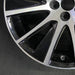 19" HIGHLANDER 17-18 19x7.5 alloy 12 spoke black inlay Original OEM Wheel Rim - Additional View