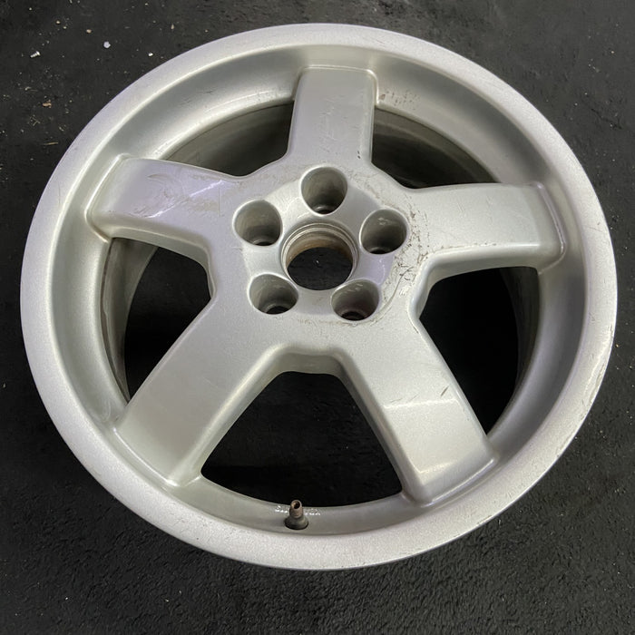 16" BEETLE 03-04 16x6.5, alloy, 5 spoke Original OEM Wheel Rim - Side Profile