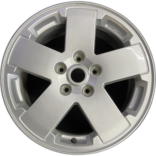 18" WRANGLER 07-08 18x7.5 5 spoke Original OEM Wheel Rim - Front View