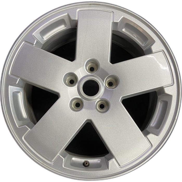 18" WRANGLER 07-08 18x7.5 5 spoke Original OEM Wheel Rim - Front View