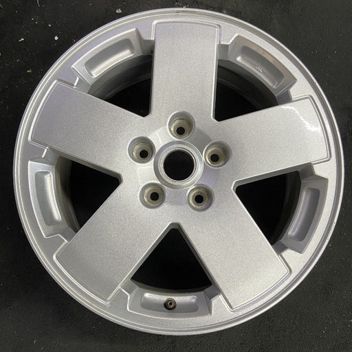 18" WRANGLER 07-08 18x7.5 5 spoke Original OEM Wheel Rim - Front View