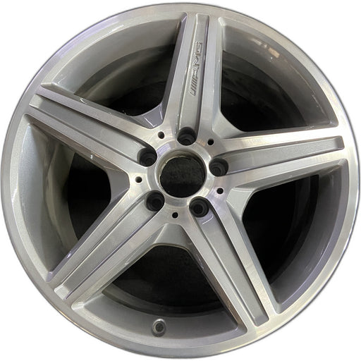 18" MERCEDES E-CLASS 07 211 Type; , E63, 18x8.5 Original OEM Wheel Rim - Front View