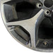 18" FORESTER 14 18x7 alloy 5 Y spoke Original OEM Wheel Rim - Back View