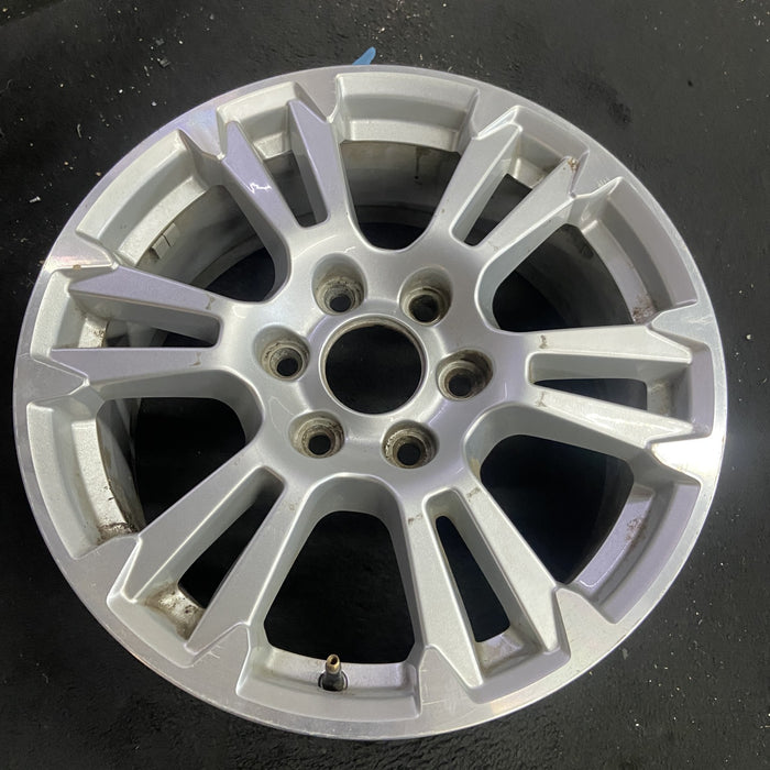 18" FORD F150 PICKUP 15-17 18x7.5, aluminum, 12 spoke Original OEM Wheel Rim - Side Profile