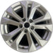 17" ROGUE 14-15 17x7, alloy , VIN 5 Original OEM Wheel Rim - Front View