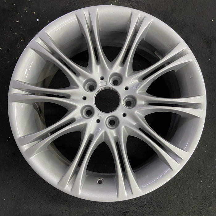 18" BMW 525i 06-07 18x8 , 20 spoke , Original OEM Wheel Rim - Angle View