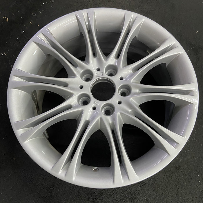 18" BMW 525i 06-07 18x8 , 20 spoke , Original OEM Wheel Rim - Side Profile