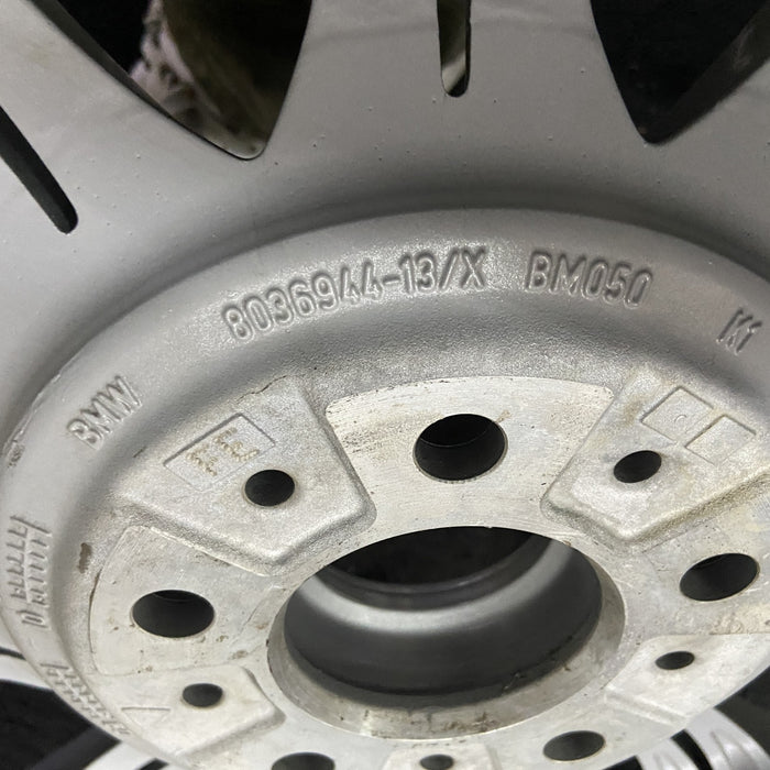 18" BMW 525i 06-07 18x8 , 20 spoke , Original OEM Wheel Rim - Back View