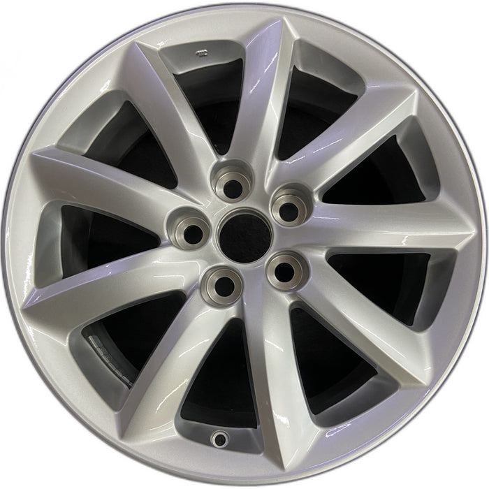 18" LEXUS LS460 07-12 , 18x7.5, 9 spoke Original OEM Wheel Rim - Front View