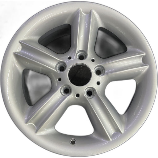 16" BMW 325i 04-06 16x7, alloy, 5 spoke, fluted Original OEM Wheel Rim - Front View