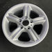 16" BMW 325i 04-06 16x7, alloy, 5 spoke, fluted Original OEM Wheel Rim - Side Profile