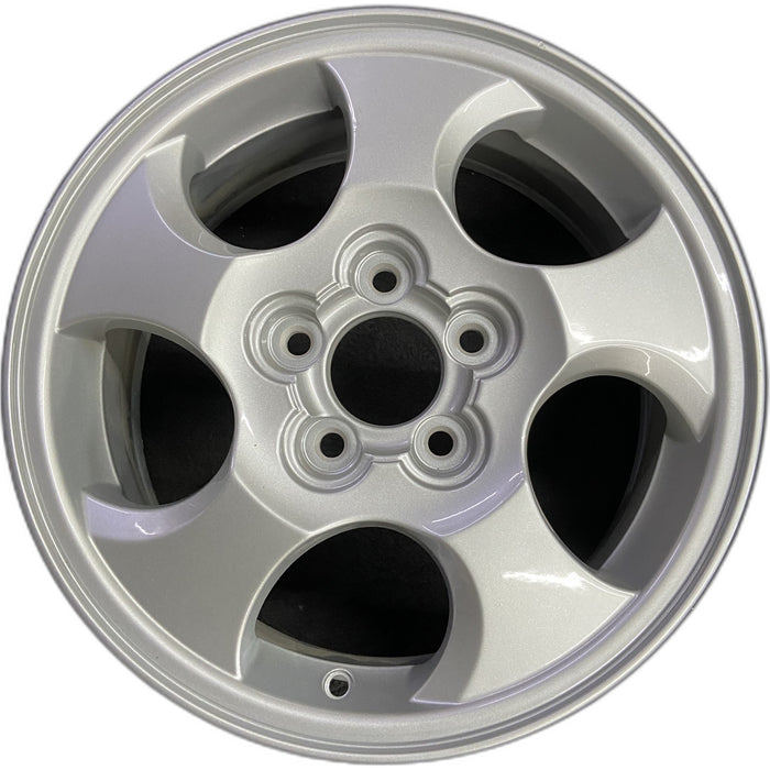 16" VUE 02-04 16x6.5, aluminum, 5 hole Original OEM Wheel Rim - Front View