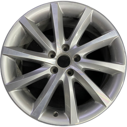 18" EOS 07-11 18x8 , 10 spoke Original OEM Wheel Rim - Front View