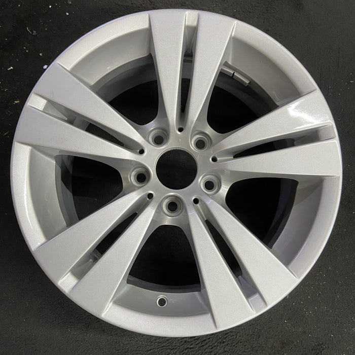 17" BMW 528i 08-10 17x8 , 10 spoke, i , double spoke, w/o hole in spoke - Angle View
