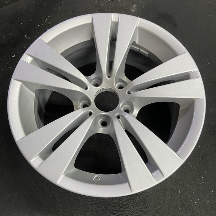 17" BMW 528i 08-10 17x8 , 10 spoke, i , double spoke, w/o hole in spoke - Side Profile