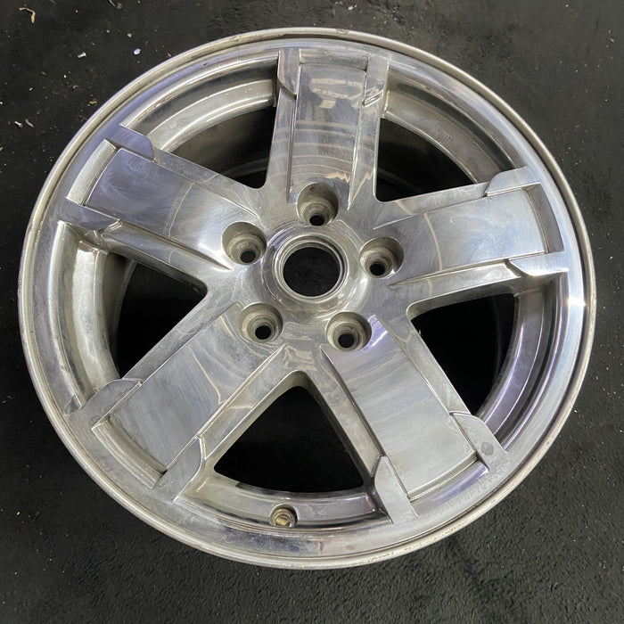17" GRAND CHEROKEE 05 , Limited, chrome Original OEM Wheel Rim - Side Profile