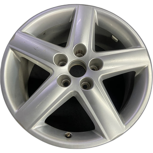 17" AUDI A3 06 17x7.5 , 5 spoke, w/o indented spokes at end Original OEM Wheel - Front View