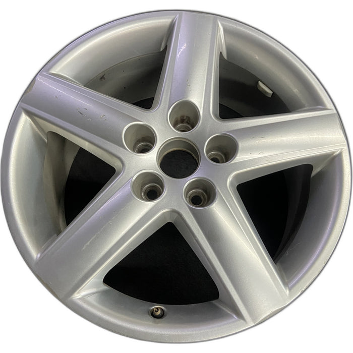 17" AUDI A3 06 17x7.5 , 5 spoke, w/o indented spokes at end Original OEM Wheel - Front View