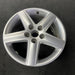 17" AUDI A3 06 17x7.5 , 5 spoke, w/o indented spokes at end Original OEM Wheel - Side Profile