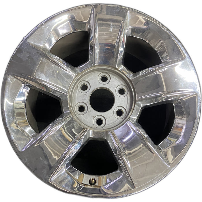 20" SIERRA 1500 PICKUP 19 classic , 20x9, 5 spoke, covered lug nuts, Original - Front View