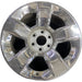 20" SIERRA 1500 PICKUP 19 classic , 20x9, 5 spoke, covered lug nuts, Original - Front View