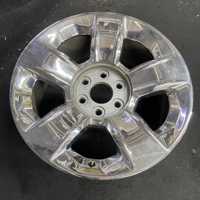 20" SIERRA 1500 PICKUP 19 classic , 20x9, 5 spoke, covered lug nuts, Original - Side Profile