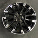 18" TRAVERSE 24 , 18x7.5, gloss black Original OEM Wheel Rim - Side Profile