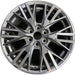 18" TRAVERSE 24 , 18x7.5, gray Original OEM Wheel Rim - Front View
