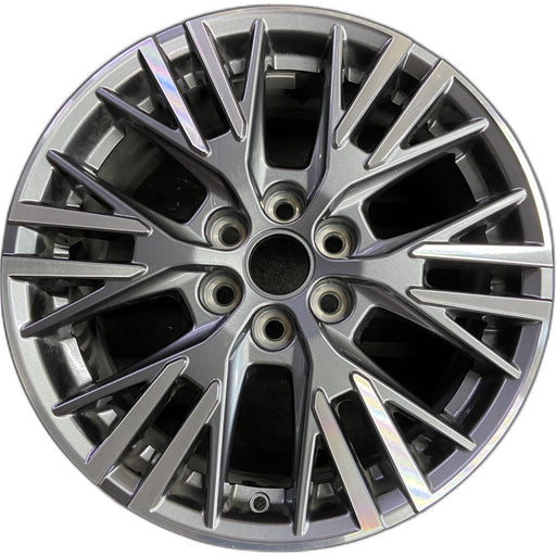 18" TRAVERSE 24 , 18x7.5, gray Original OEM Wheel Rim - Front View