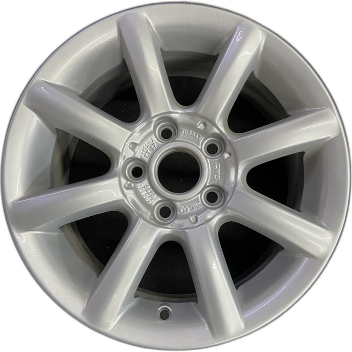 15" PASSAT 03-05 15x7, alloy, 8 spoke Original OEM Wheel Rim - Front View