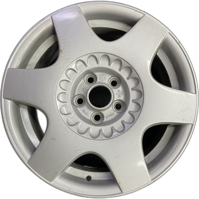16" BEETLE 02 16x6.5, alloy, 6 straight spoke Original OEM Wheel Rim - Front View