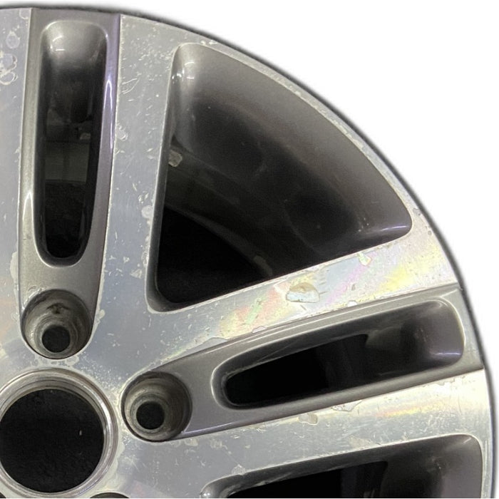 16" JETTA 05-10 VIN K 8th digit 5x112mm 16x6.5 alloy 5 double spoke dark gray Original OEM Wheel Rim