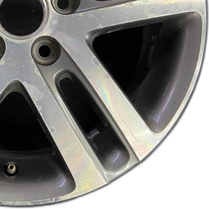 16" JETTA 05-10 VIN K 8th digit 5x112mm 16x6.5 alloy 5 double spoke dark gray Original OEM Wheel Rim