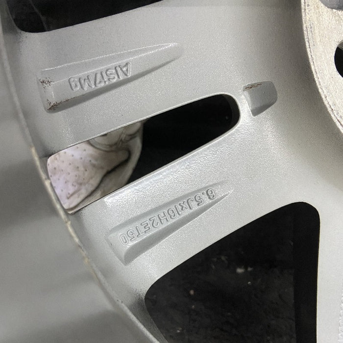 16" JETTA 05-10 VIN K 8th digit 5x112mm 16x6.5 alloy 5 double spoke dark gray Original OEM Wheel Rim