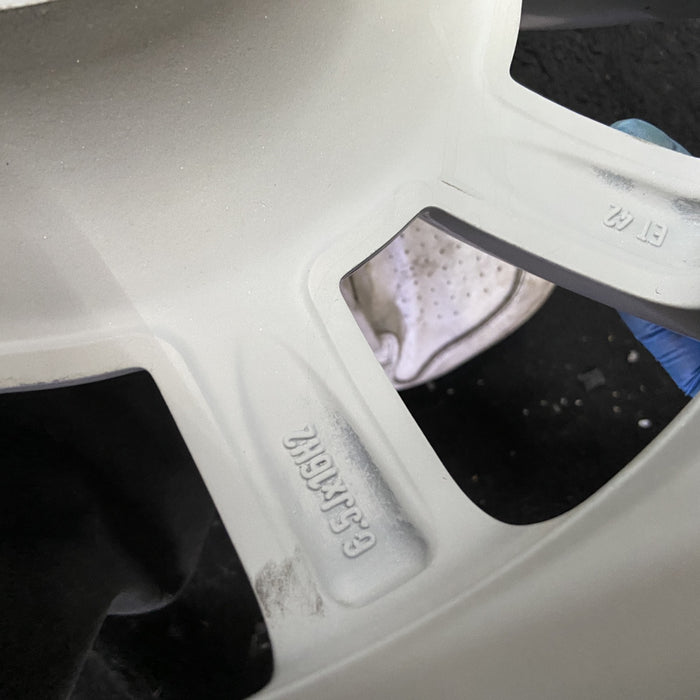 16" BEETLE 02-07 16x6.5, alloy, 11 spoke Original OEM Wheel Rim - Back View