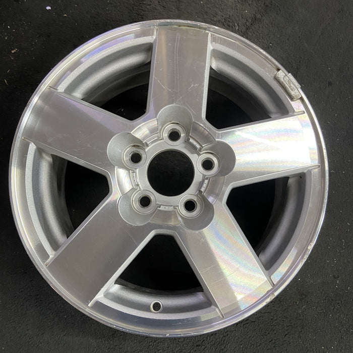 16" EQUINOX 05-06 16x6.5, aluminum, Original OEM Wheel Rim - Angle View