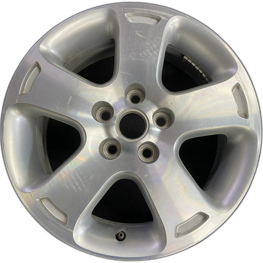16" HHR 06-07 16x6.5, aluminum, , machined finish Original OEM Wheel Rim - Front View